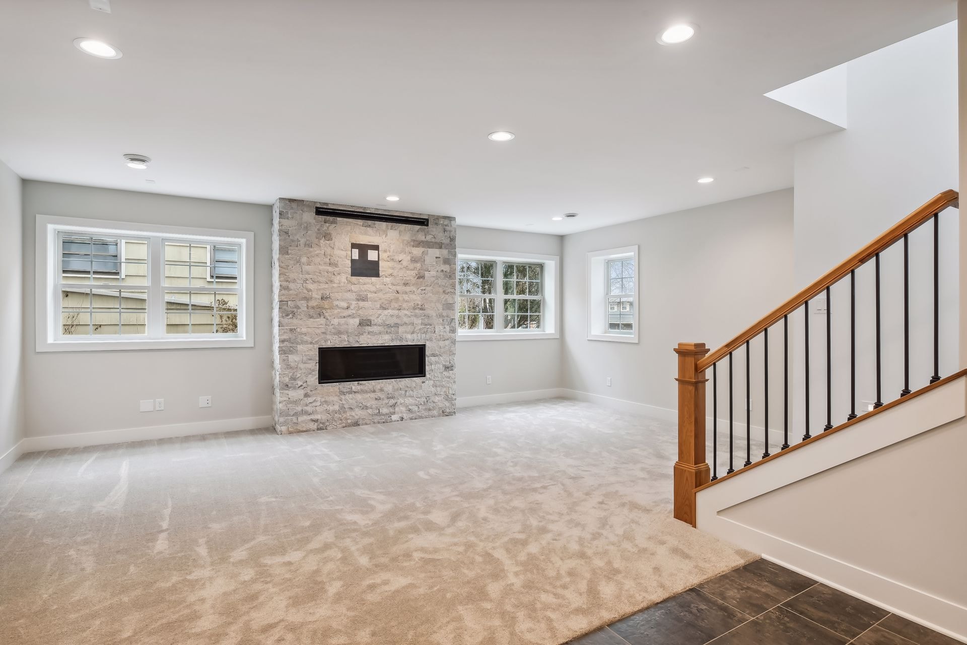 Finished Basement — Living Space